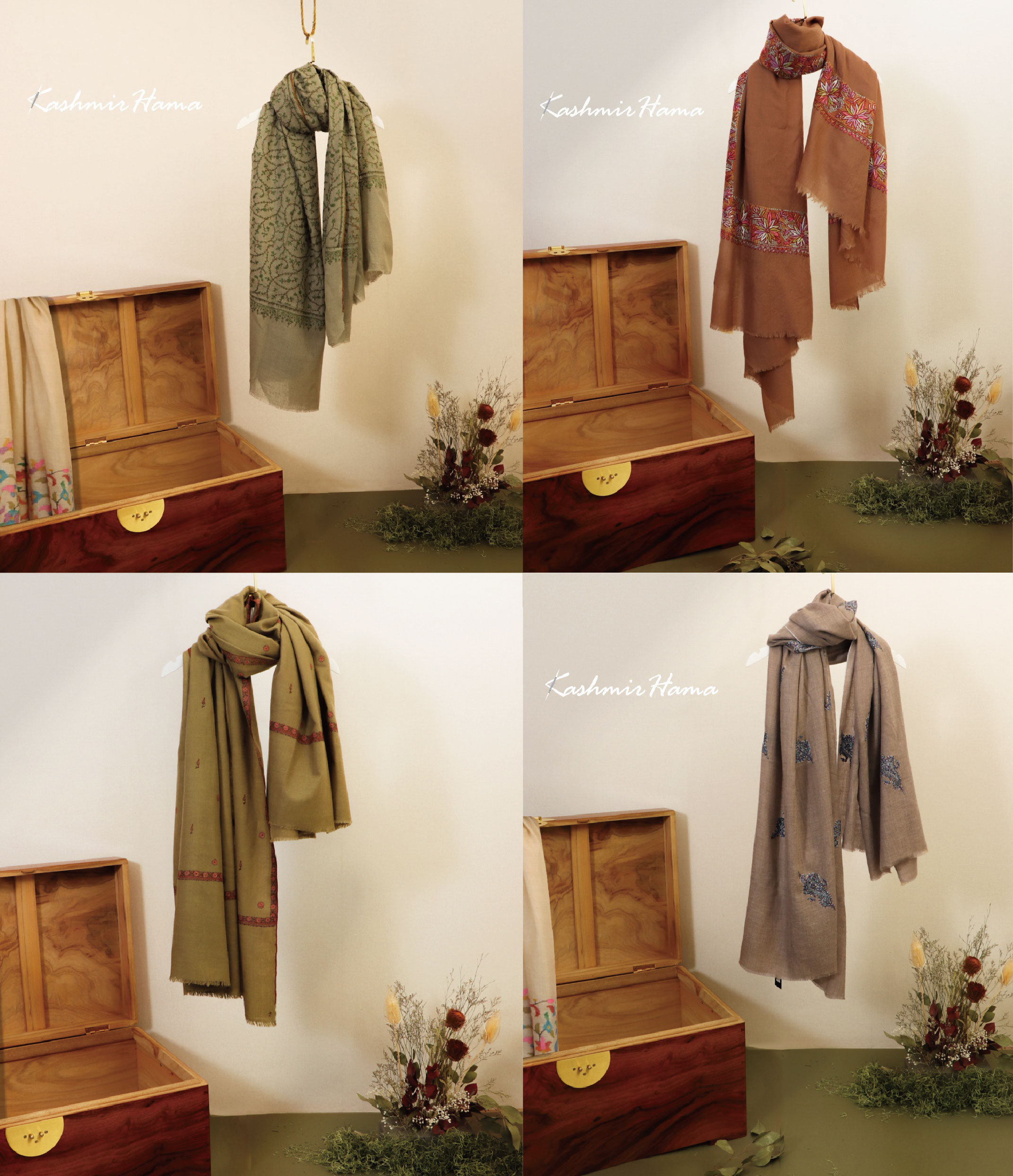 喀什米爾羊毛精品圍巾 - 取自大自然的禮讚，Kashmir工藝之美顛覆你所認知的喀什米爾羊毛圍巾 5