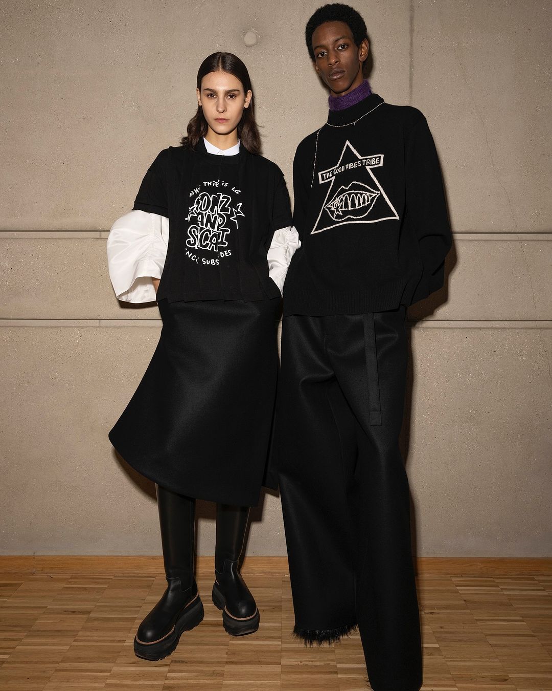 穿搭風格選品SACAI