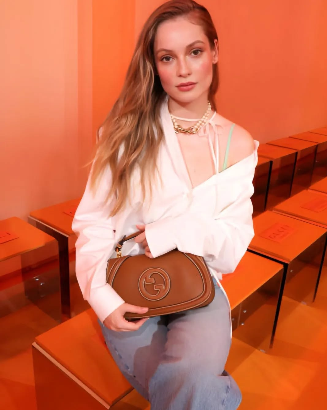 Lucy Liu霸氣展示GUCCI Blondie——來自典藏歷史的新生it bag