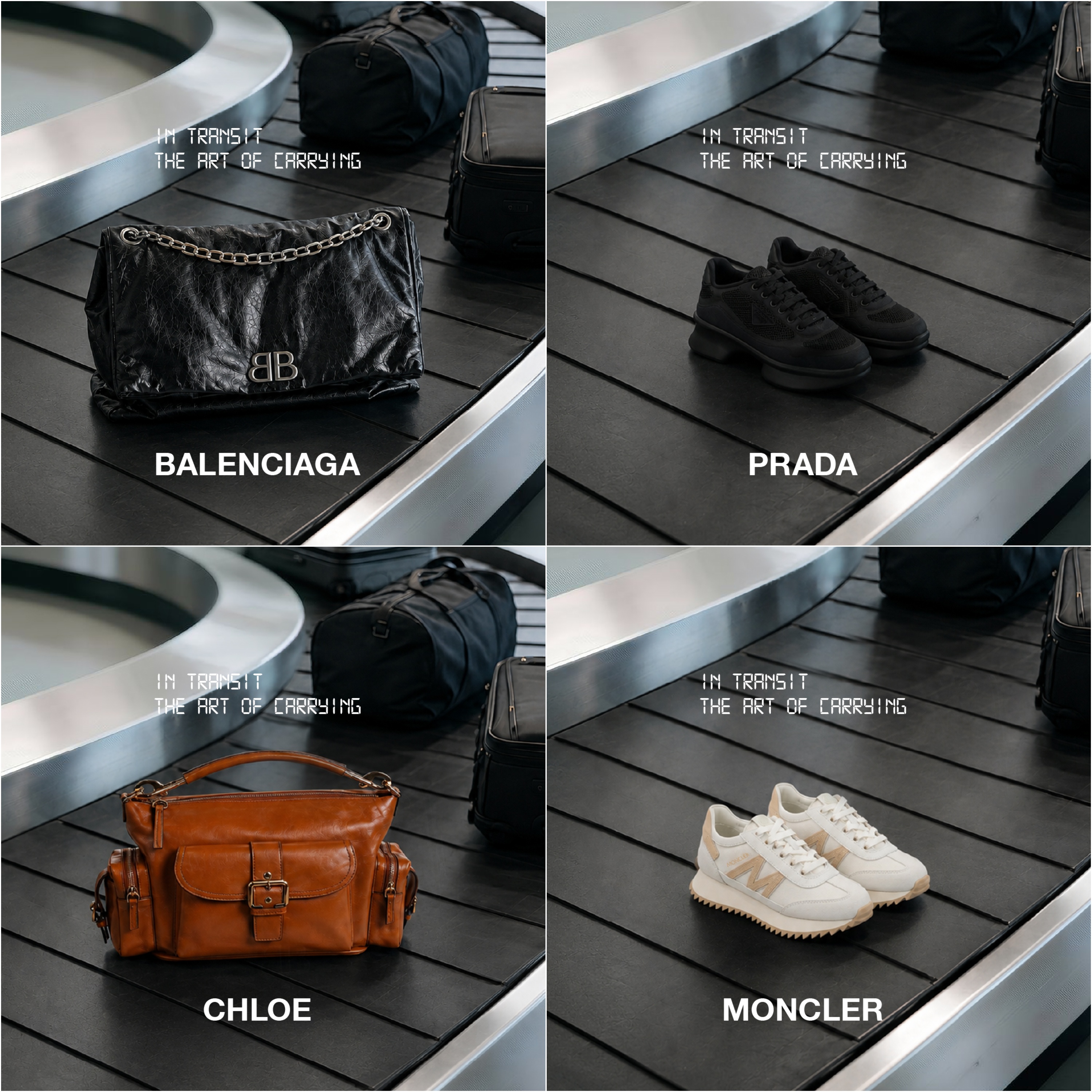 large bags and travel items