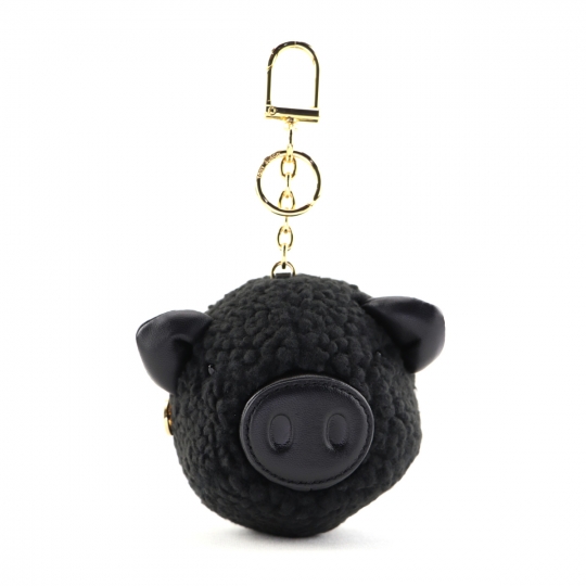 tory burch黑色pig零钱包 $6,800 25%off$5,100new