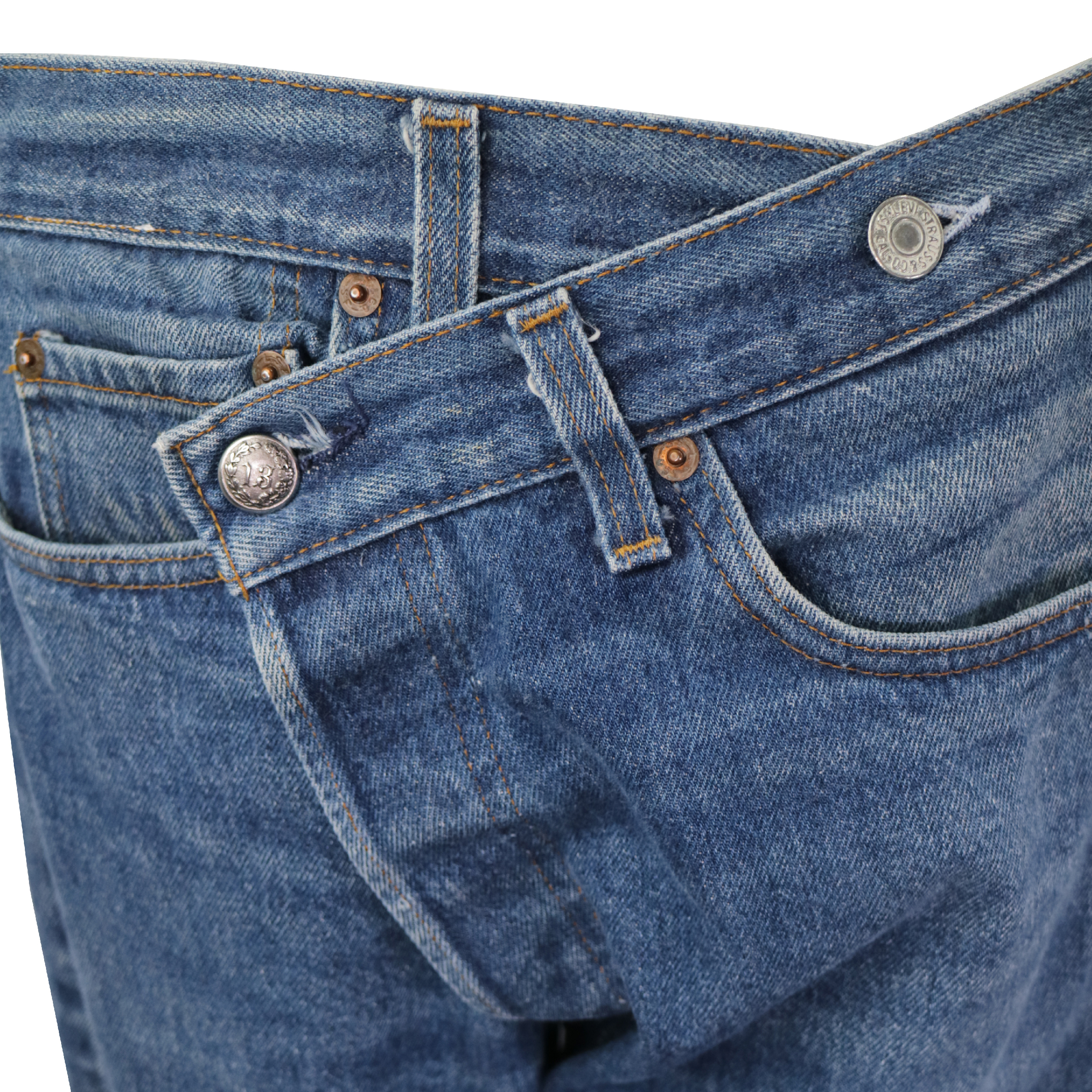 r13蓝色低腰牛仔裤r13w1023 451 30%off $26,800