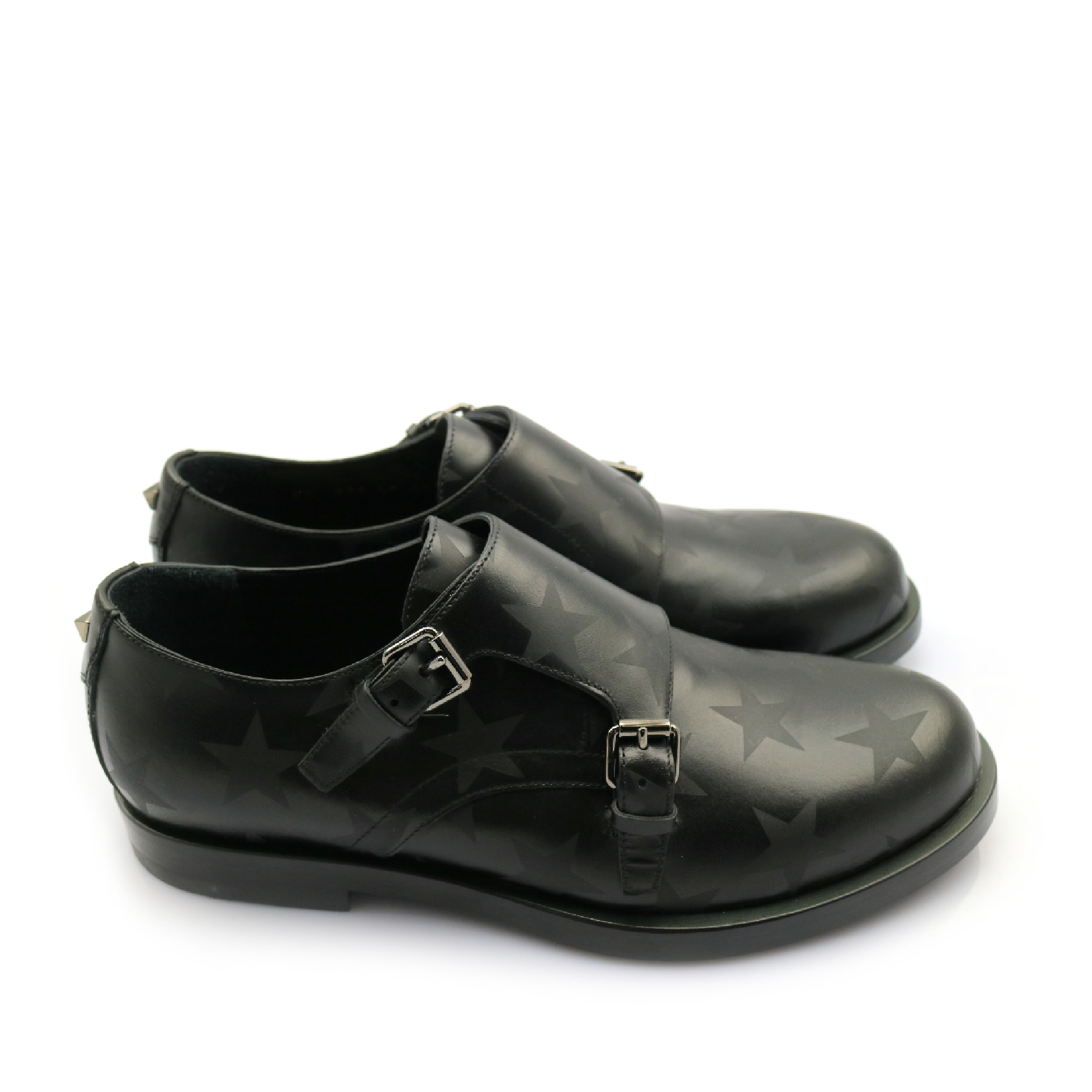 valentino黑色皮鞋|hama boutique 亚玛精品